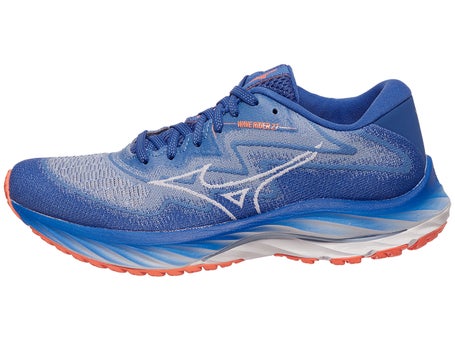 Mizuno Wave Rider 27\Womens Shoes\SSW Blue/White