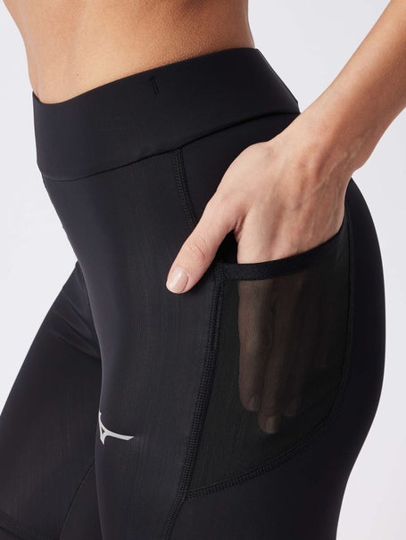 Mizuno Women's BG3000 Mid Tight Black Running Warehouse