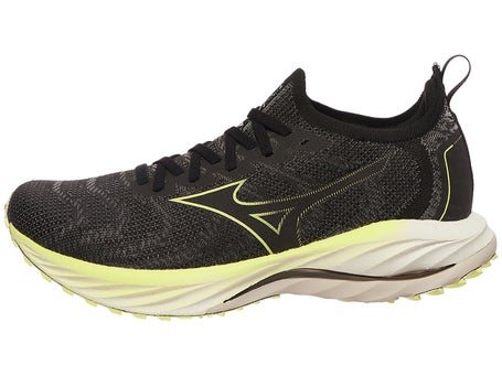 Mizuno Wave Neo Wind\Mens Shoes\Undyed Black/Luminous