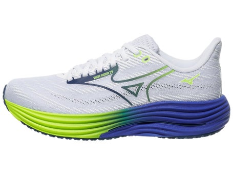 Mizuno Wave Rider 29\Mens Shoes\White/Estate Blue