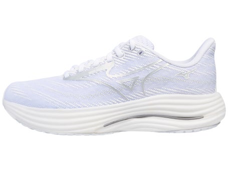 Mizuno Wave Rider 29\Mens Shoes\White/Silver/Mist