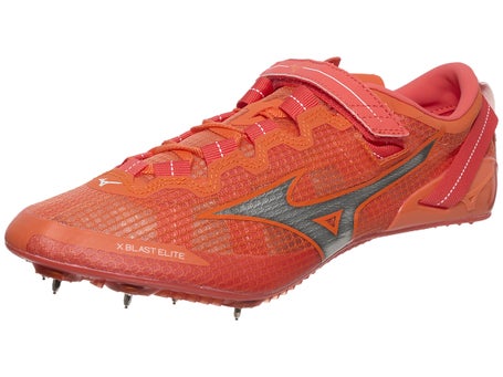Mizuno X Blast Elite Unisex Spikes Fiery Coral/White Running