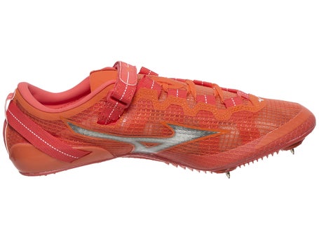 Mizuno X Blast Elite Unisex Spikes Fiery Coral/White Running