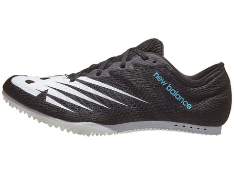 New Balance MD500 v7 Men's Spikes Black/White | Running Warehouse