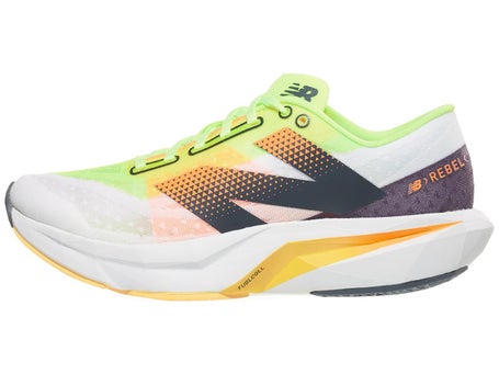 New Balance FuelCell Rebel v4 Women's Shoes White/Lime | Running Warehouse