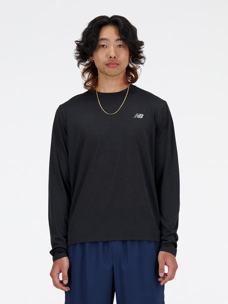 New Balance Mens Athletics Long Sleeve Black