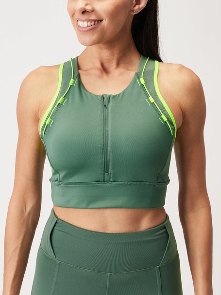 New Balance Womens All-Terrain Bra Top Jade