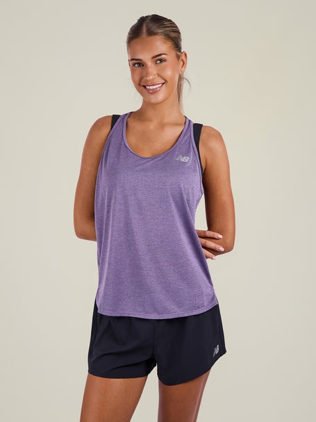New Balance Womens Athletics Tank Candied Violet