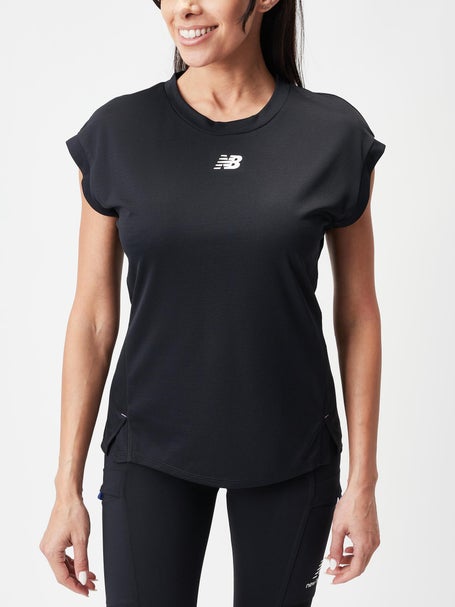 New Balance Womens All-Terrain Nvent Tee Black