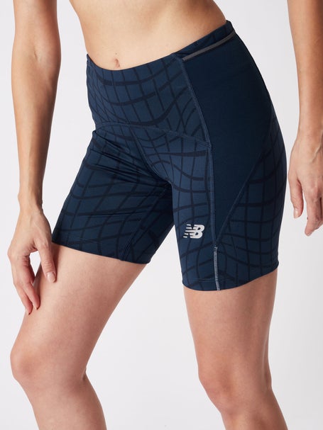New Balance Womens Impact Run Fitted Short NB Navy