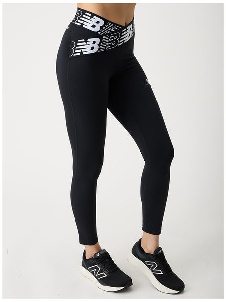 New Balance Womens Relentless High 7/8 Tight Black