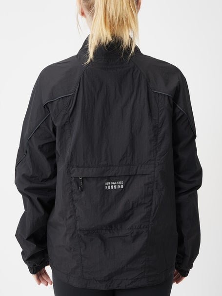 New Balance Women's Impact Run Light Pack Jacket Black Running
