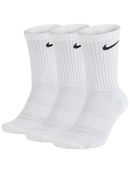 Nike Dri-Fit Cushion Crew Sock 3-Pack White/Black
