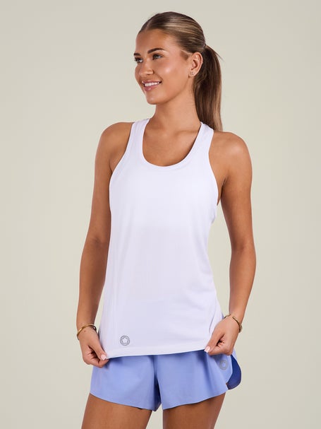 No Timid Souls Womens GLIDE360 Tank White