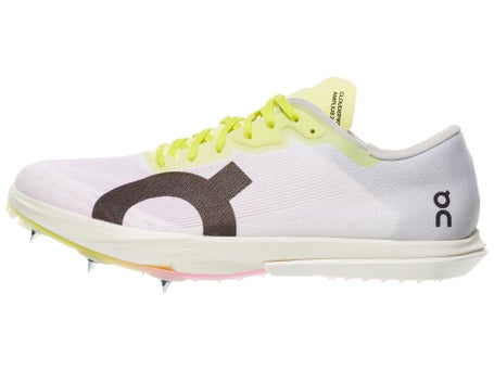 On Cloudspike Amplius 2 Spikes\Mens\White/Raspberry