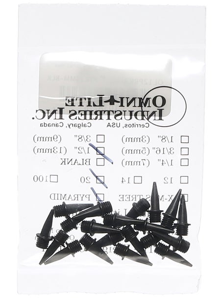 Omni-Lite 13mm (1/2) Pyramid Spikes 20 Pack