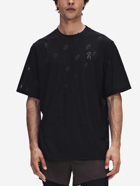 On Mens Zero-T Breathe Short Sleeve Black