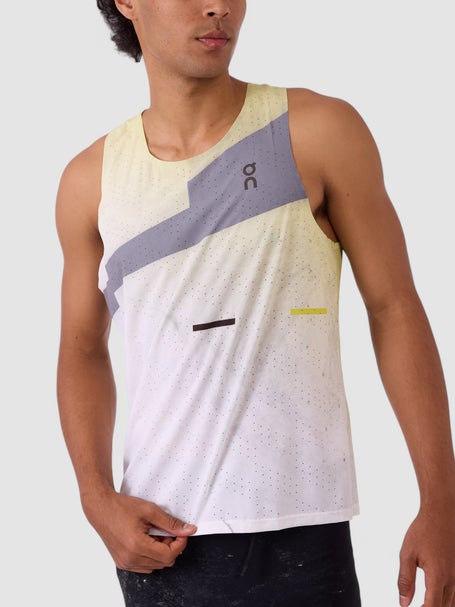 ON Mens Race Singlet Limelight