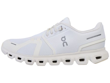 ON Cloud 6\Womens Shoes\White/White