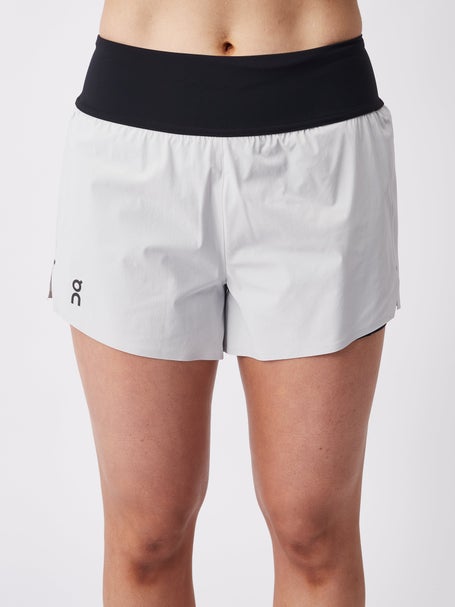 ON Womens Running Shorts Glacier Black