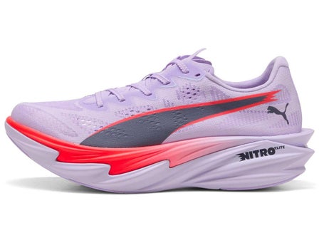 PUMA Deviate Nitro Elite 4\Womens Shoes\Lave/Red/Ink