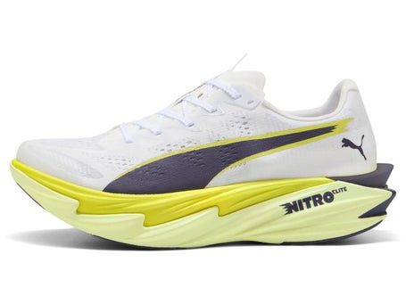 PUMA Deviate Nitro Elite 4\Womens Shoes\Wh/Apple/Lime
