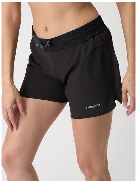 Patagonia Womens Nine Trails Shorts 6 Black