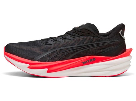 PUMA Deviate Nitro 4\Mens Shoes\Black/Ultra Red