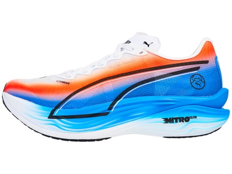 PUMA Deviate Nitro Elite 3\Womens Shoes\White/Fire