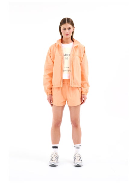 P.E Nation Womens Redline Jacket in Cantaloupe