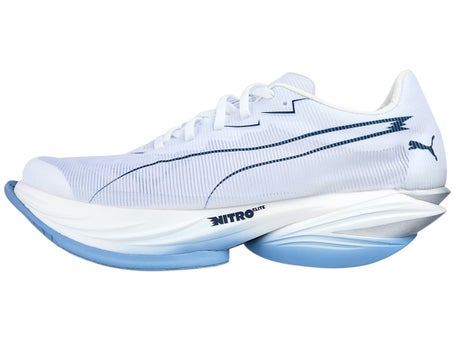PUMA Fast-R Nitro Elite 3\Mens Shoes\White/Chambray Bl