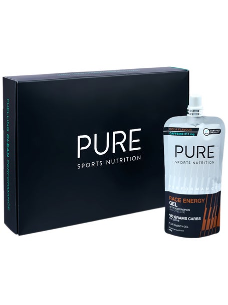 PURE Performance+ Race Energy Gel 100 Caffeine 10-Pack