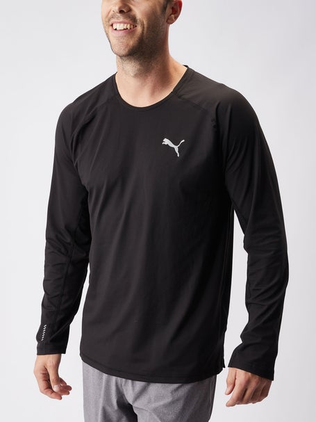 Puma Mens Cloudspun Long Sleeve Tee PUMA Black