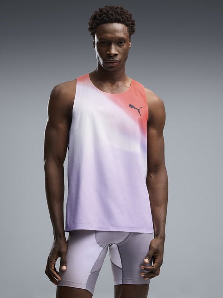 Puma Mens Lightspeed Ultraweave Graphic Singlet