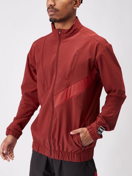 Puma Mens Run Ciele Woven Tracksuit Jacket Intense Red