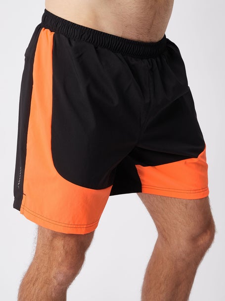 Puma Mens Run Favourite Velocity 7 Short Black/Orange