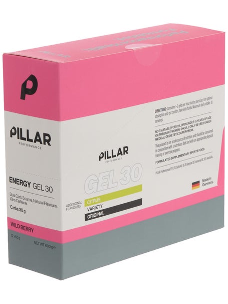 PILLAR Energy Gel 30 12-Pack