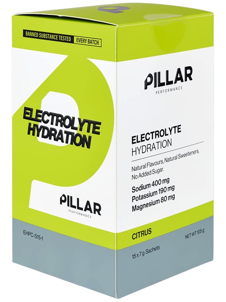 PILLAR Electrolyte Hydration Sachet 15-Serve
