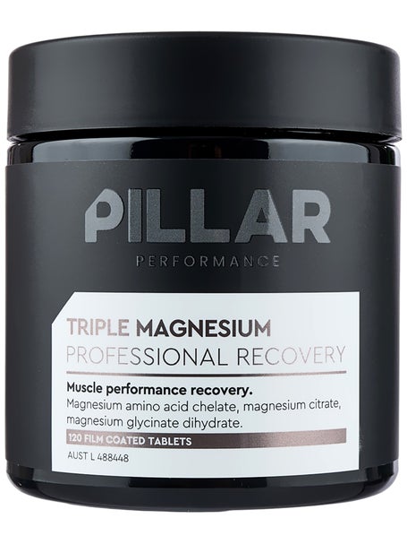 PILLAR Triple Magnesium Recovery Tablets 120