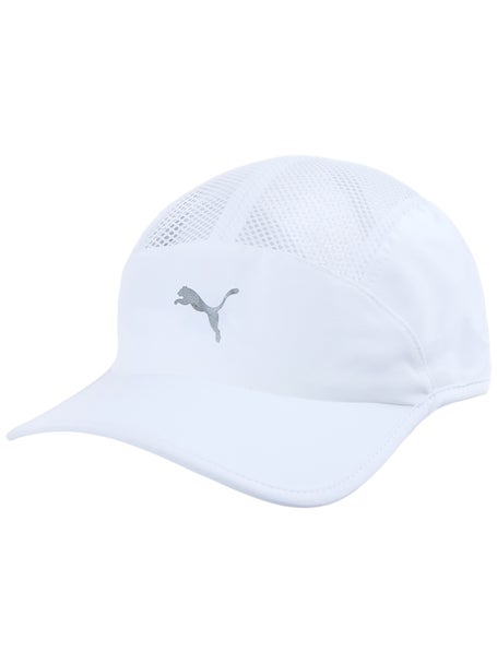 Puma Short Visor Mesh 5 Panel  Puma White