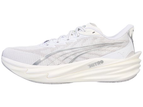 PUMA Deviate Nitro 4\Womens Shoes\Puma White/Gray