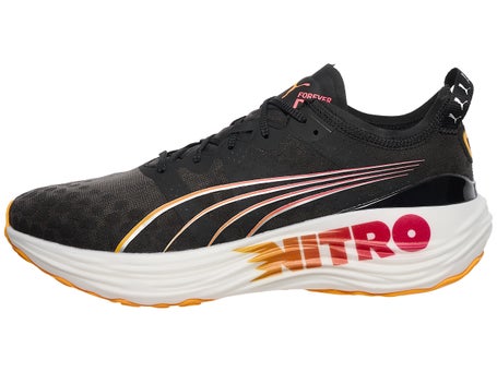 PUMA ForeverRun Nitro\Mens Shoes\Puma Black/Sun Stream