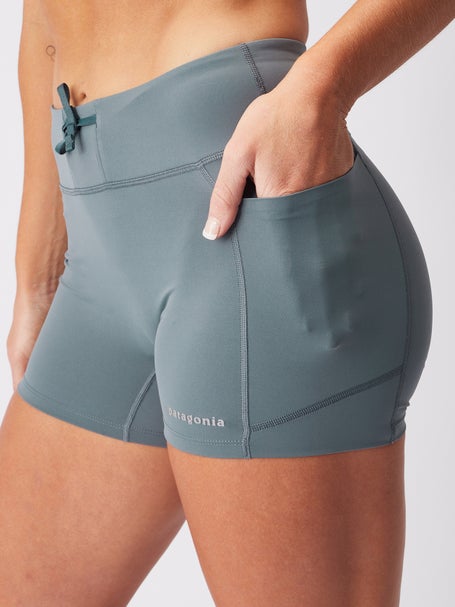 Patagonia Women's Endless Run Shorts Plume Grey Running Warehouse