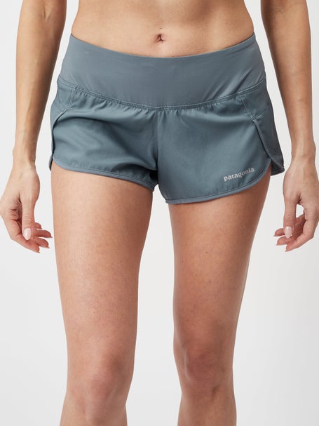 Patagonia Womens Strider Shorts 3.5 Plume Grey