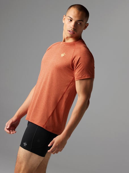 rabbit Mens EZ Tee Perf Short Sleeve Mecca Orange