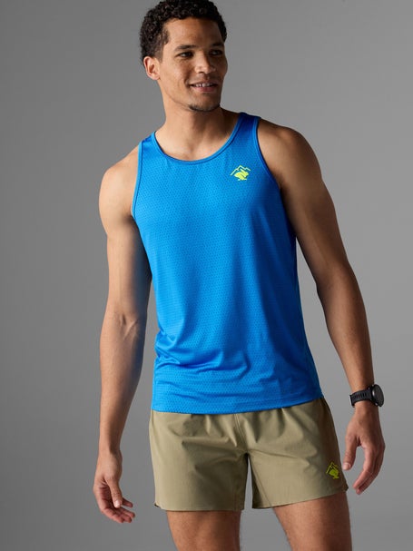 rabbit Mens EZ Perf Trail Short Sleeve Electric Blue