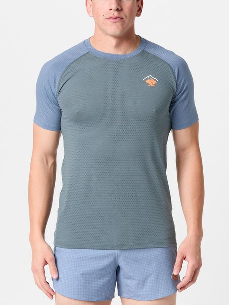 rabbit Mens EZ Perf Trail Short Sleeve Stormy Weather