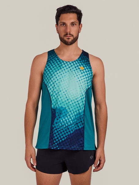 rabbit Mens Tempo Print Tank Kayak Heat Map