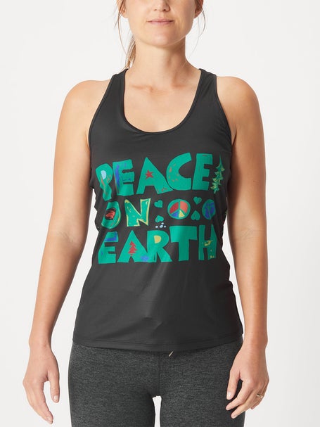 rabbit Womens EZ Tank Peace On Earth