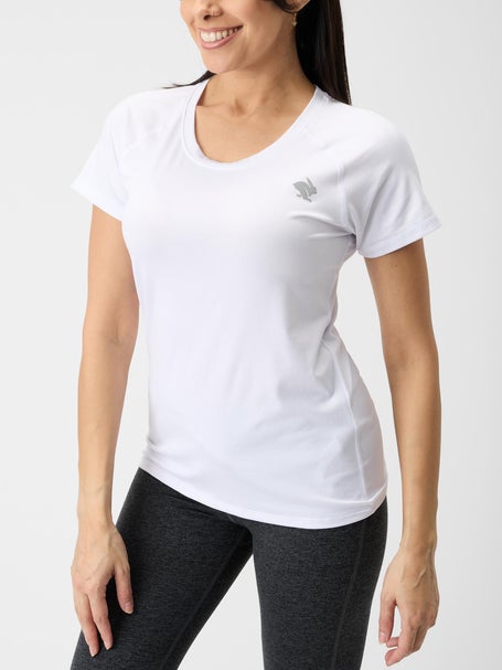 rabbit Womens EZ Tee Short Sleeve White